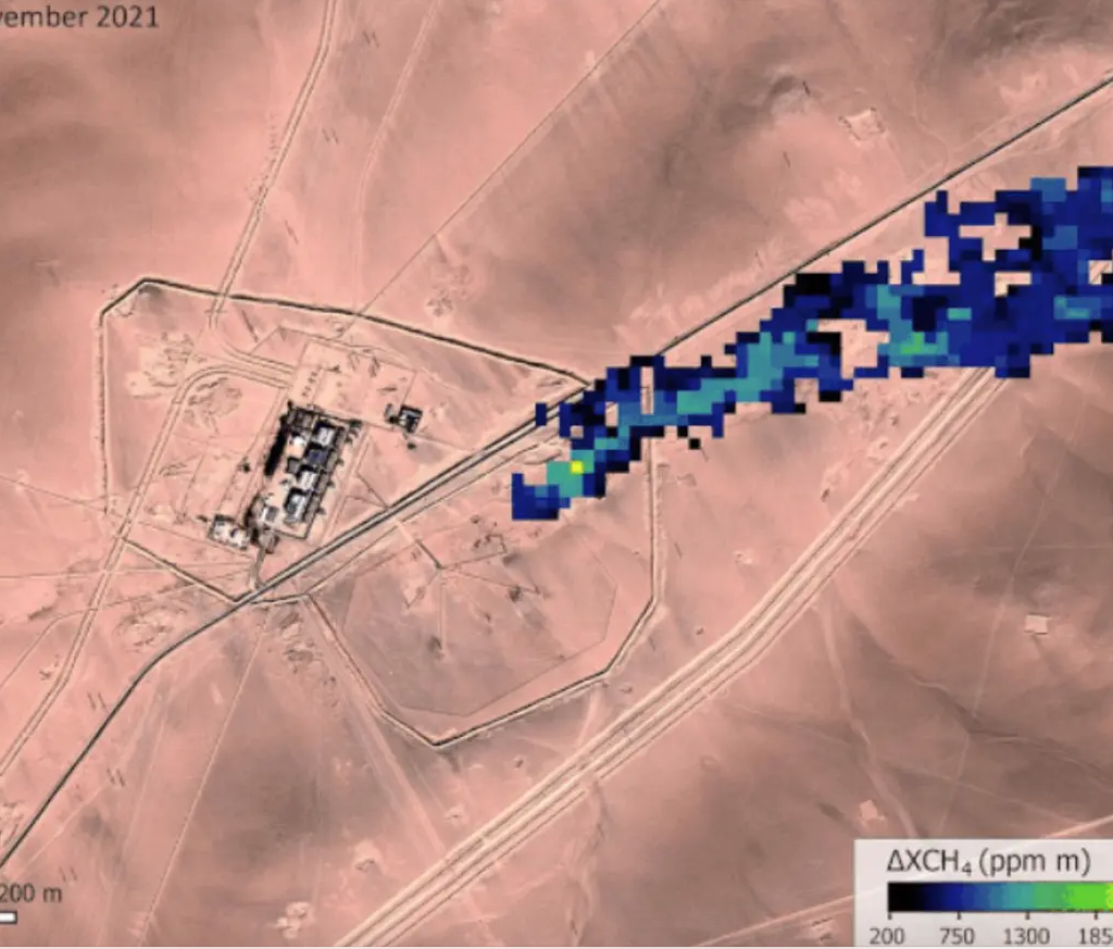 Methane leaks