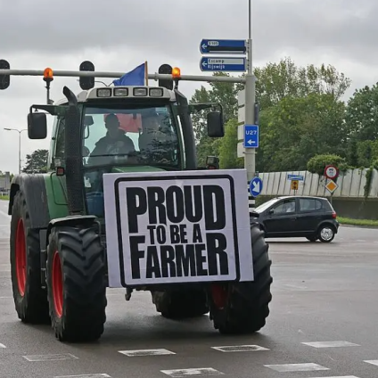 Rinnovabili • the protest of Dutch farmers