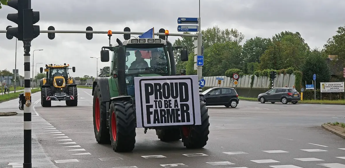 Rinnovabili • the protest of Dutch farmers