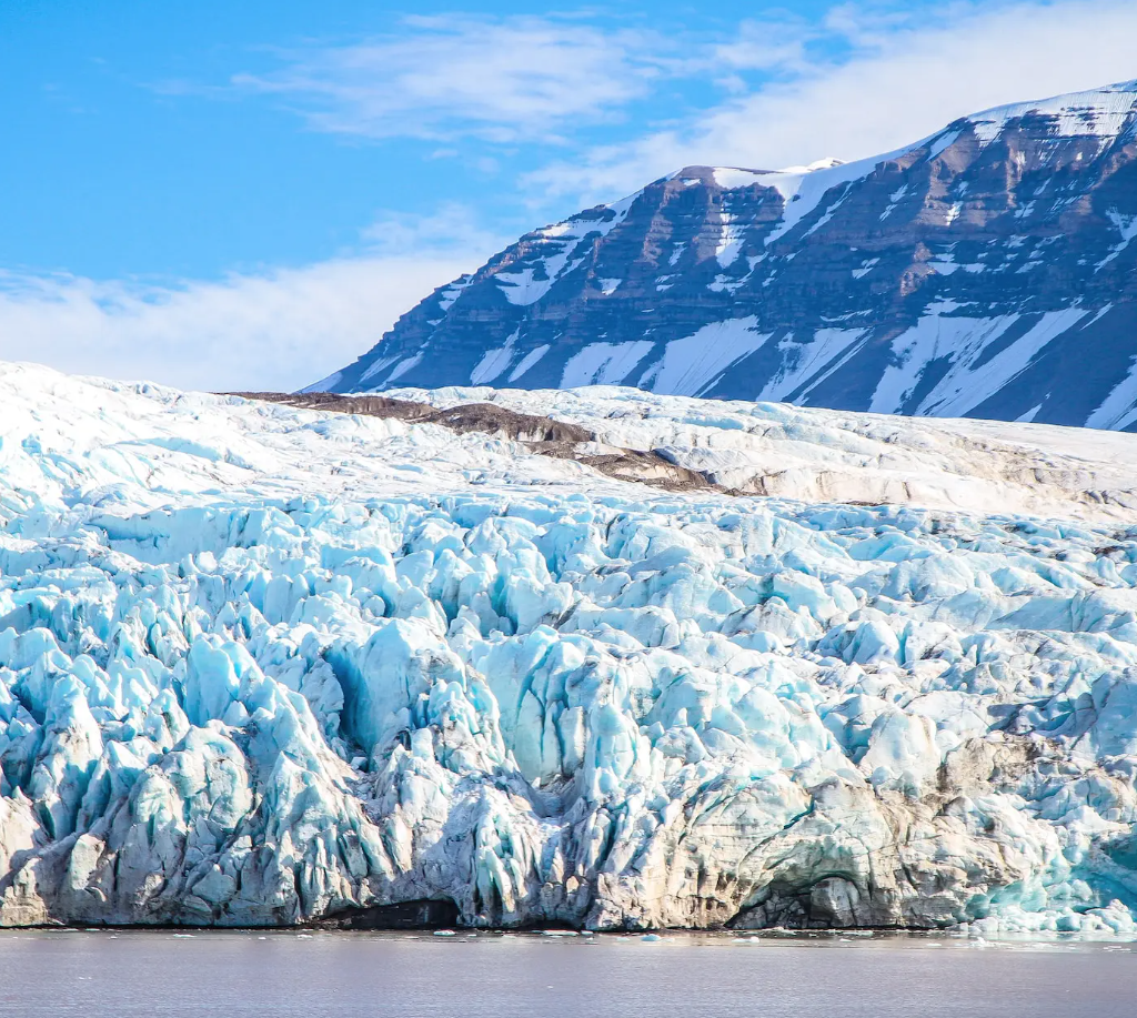 Melting glaciers