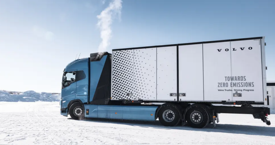 Rinnovabili • hydrogen-powered electric trucks