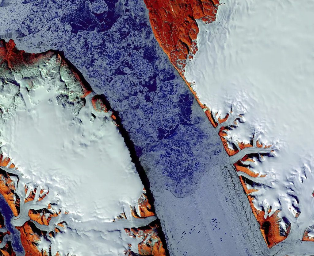 glaciers of Greenland