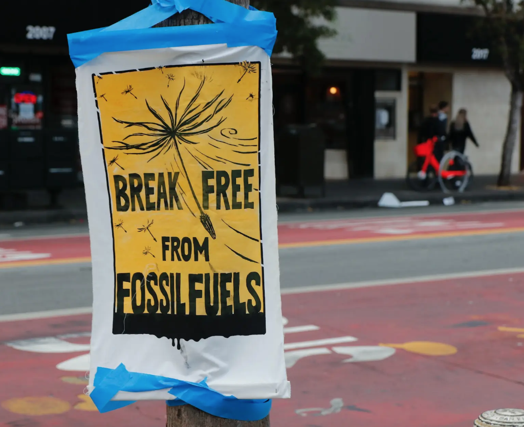 stop to fossil fuels