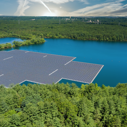 Rinnovabili • Floating photovoltaics on lakes