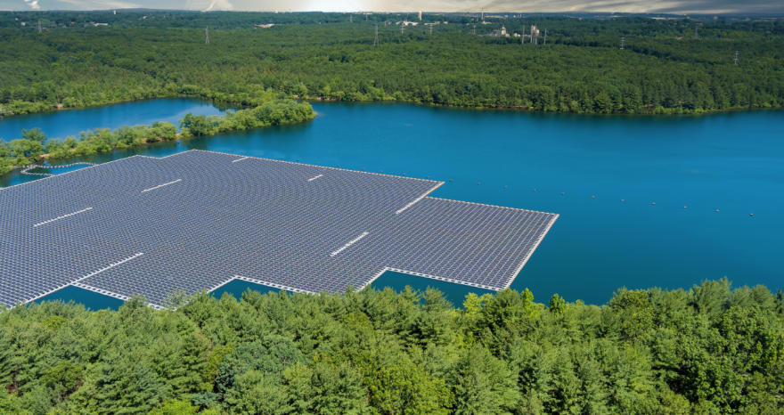 Rinnovabili • Floating photovoltaics on lakes