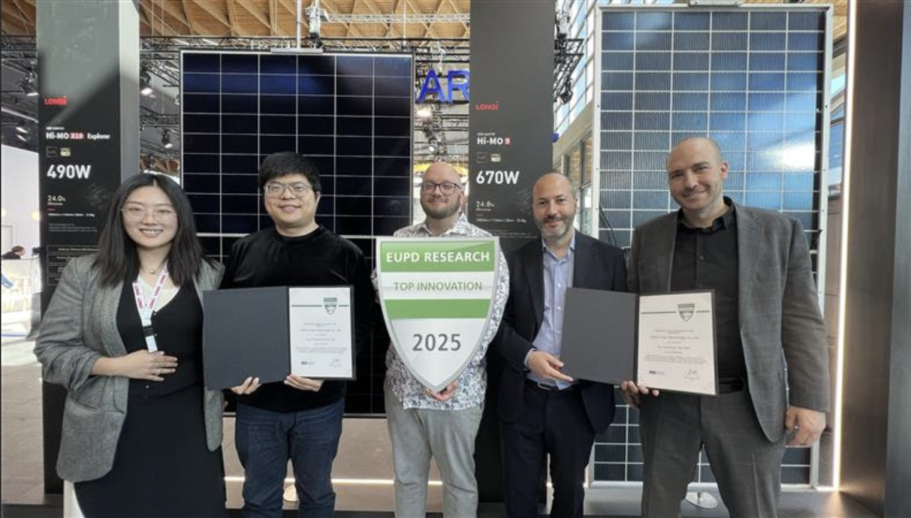 Rinnovabili • HPBC 2.0 by LONGi Wins the “EUPD Research Top Innovation” Award